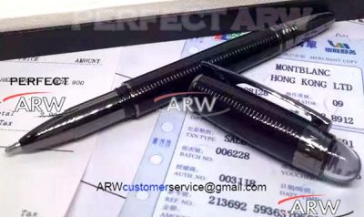 Perfect Replica Best Mont Blanc StarWalker Black Ring Fineliner Pen